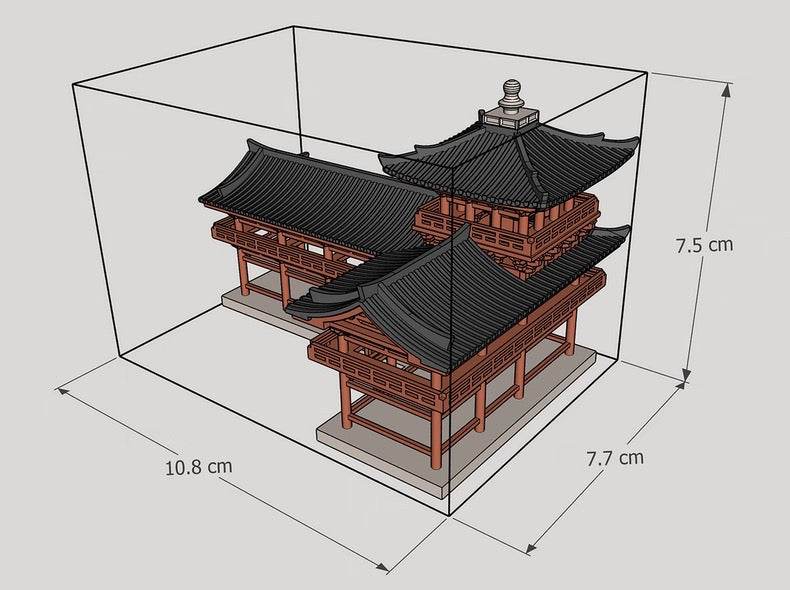 Micro Landscaping Chinese Architecture Design Temple 6