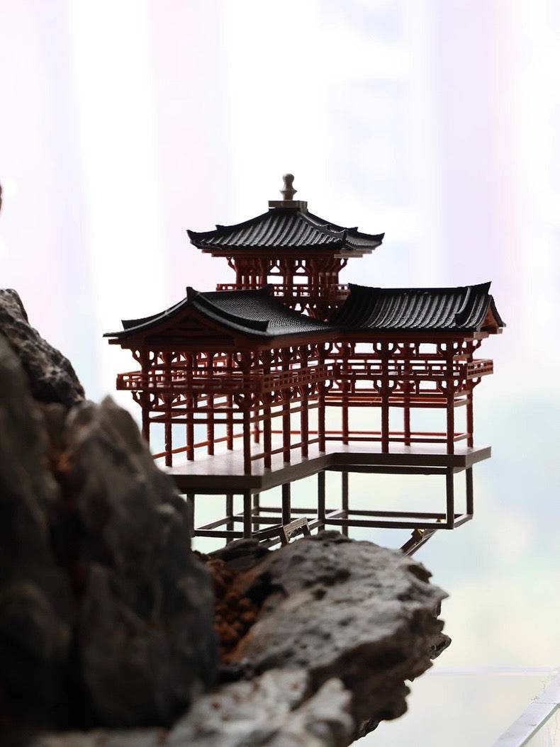 Micro Landscaping Chinese Architecture Design Temple 6