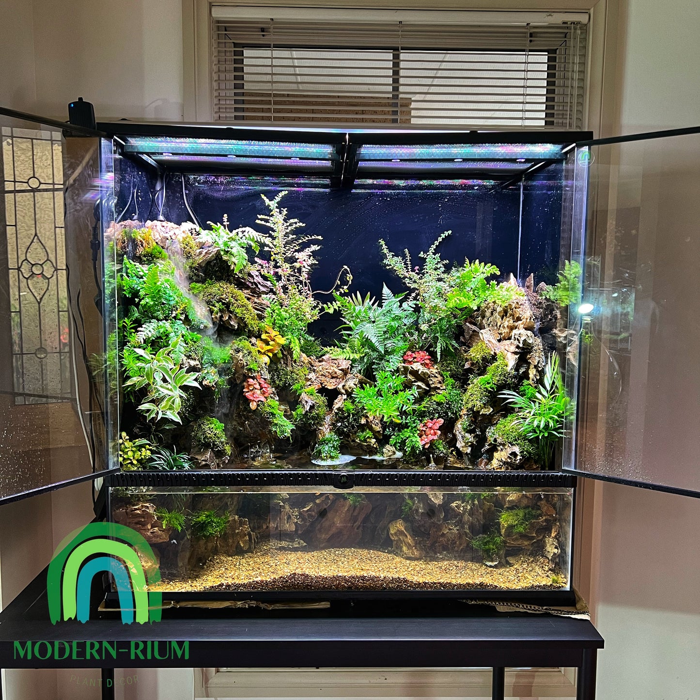 Vivarium TerrariumVivarium Terrarium with dripping system