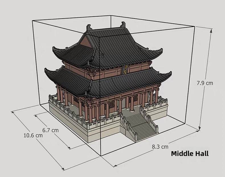 Micro Landscaping Ornament – Chinese Temple Pavilion 2