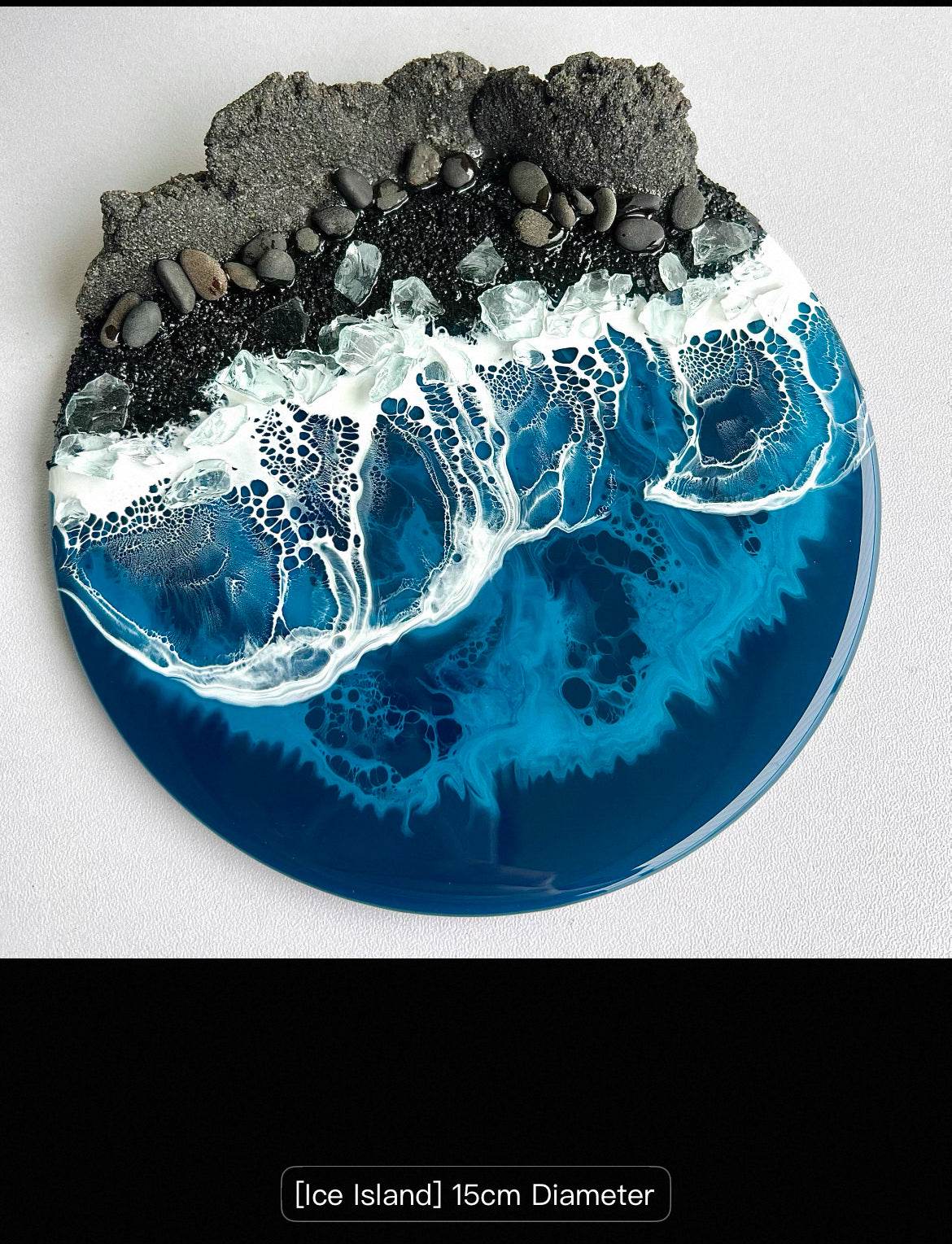 Terrarium Ice Island Scape Diameter 12cm - 30cm