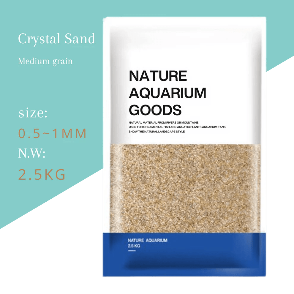 Aquarium gravel - Crystal Sand 2.5Kg