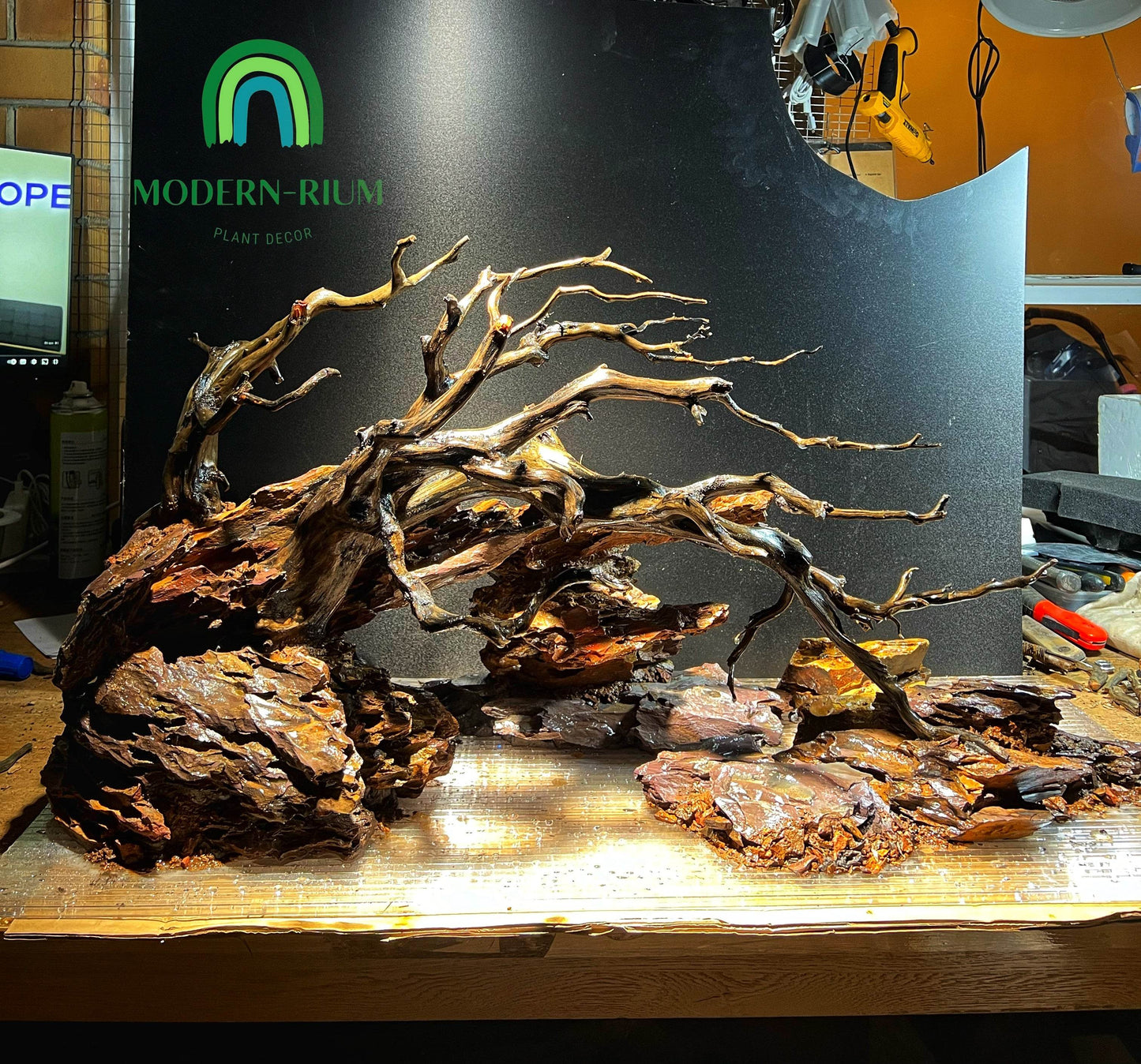 Purple dragon rock Ohko rock for Aquariums