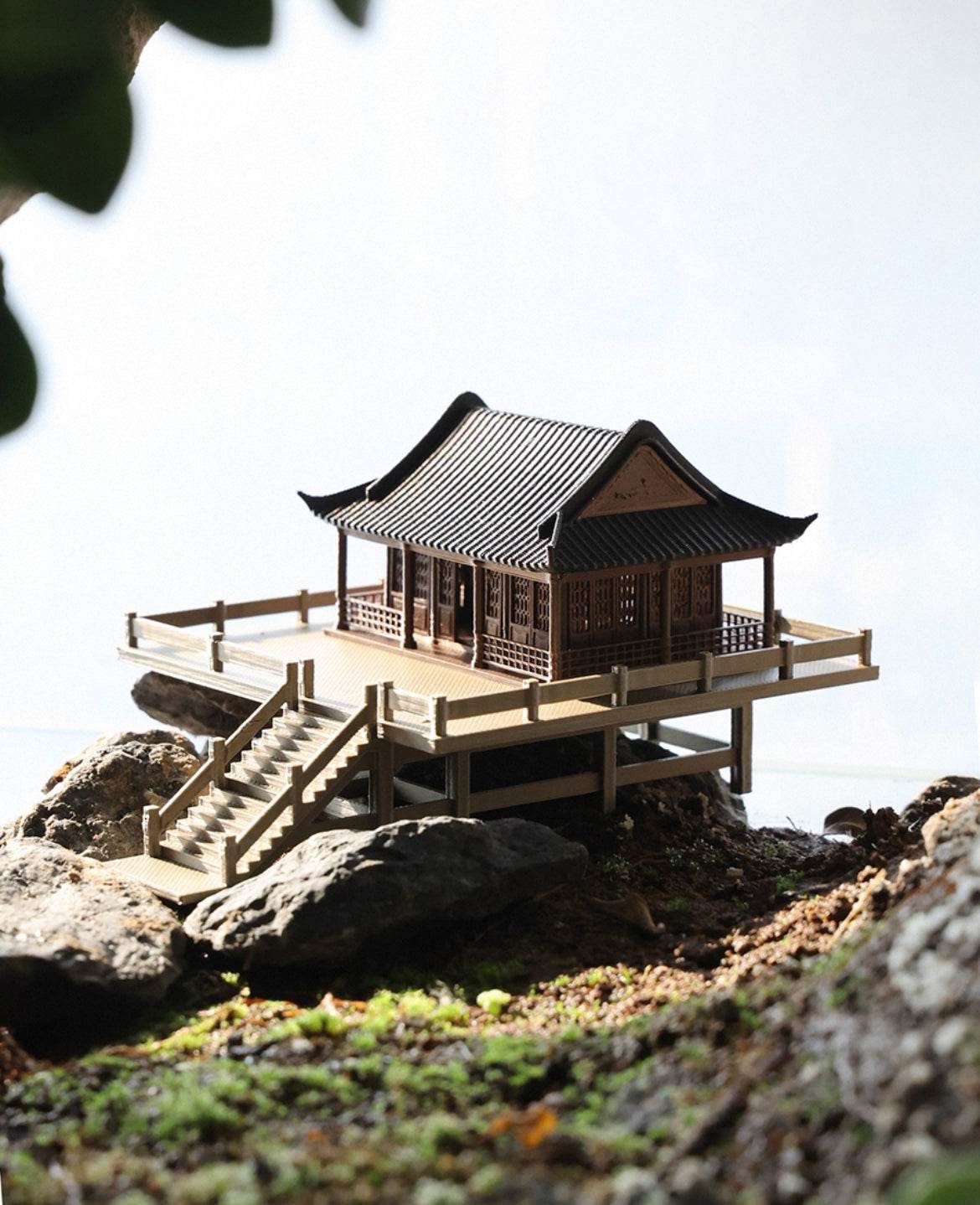 Micro Landscaping Ornament – Chinese Temple Pavilion 1