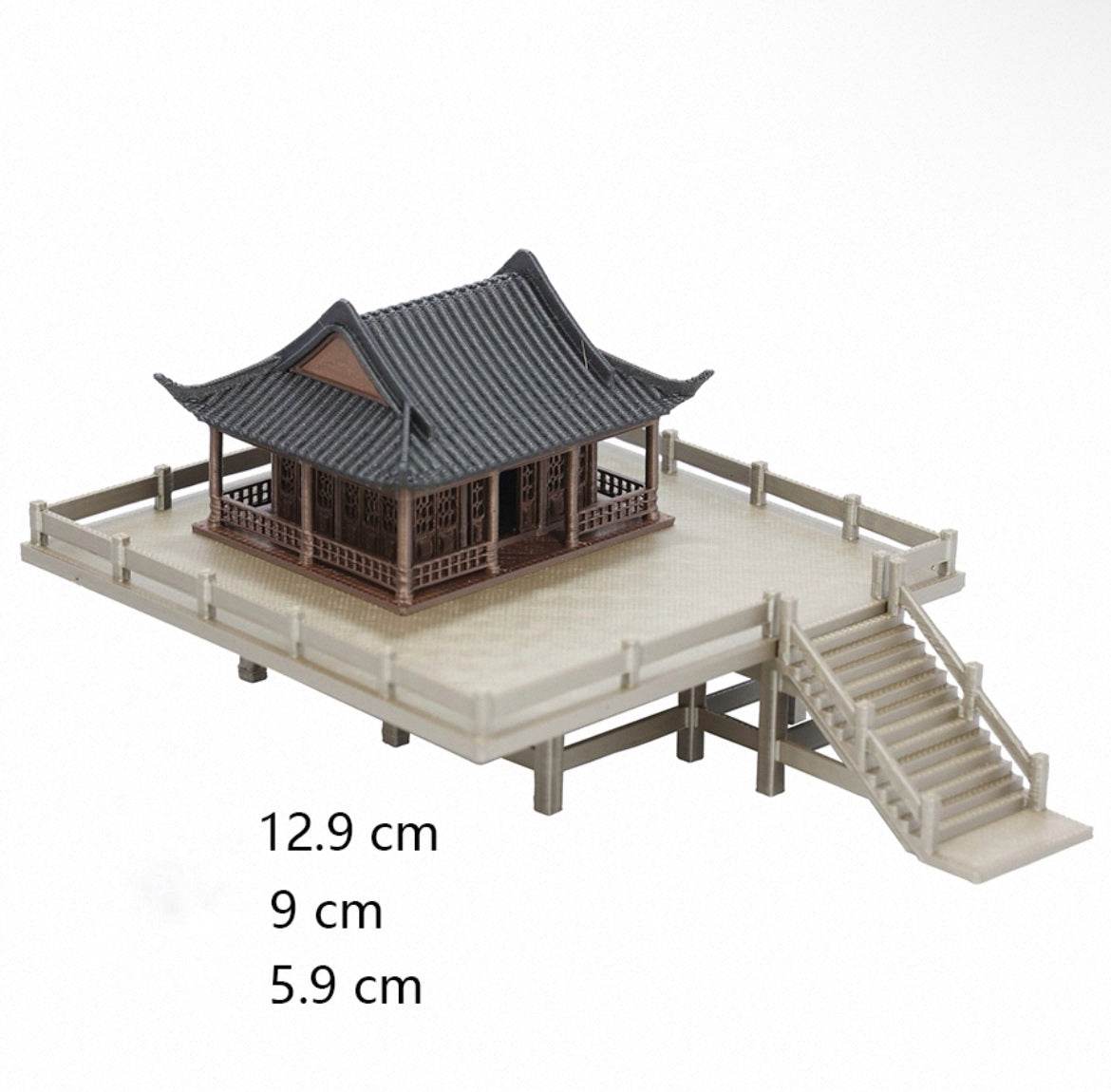 Micro Landscaping Ornament – Chinese Temple Pavilion 1