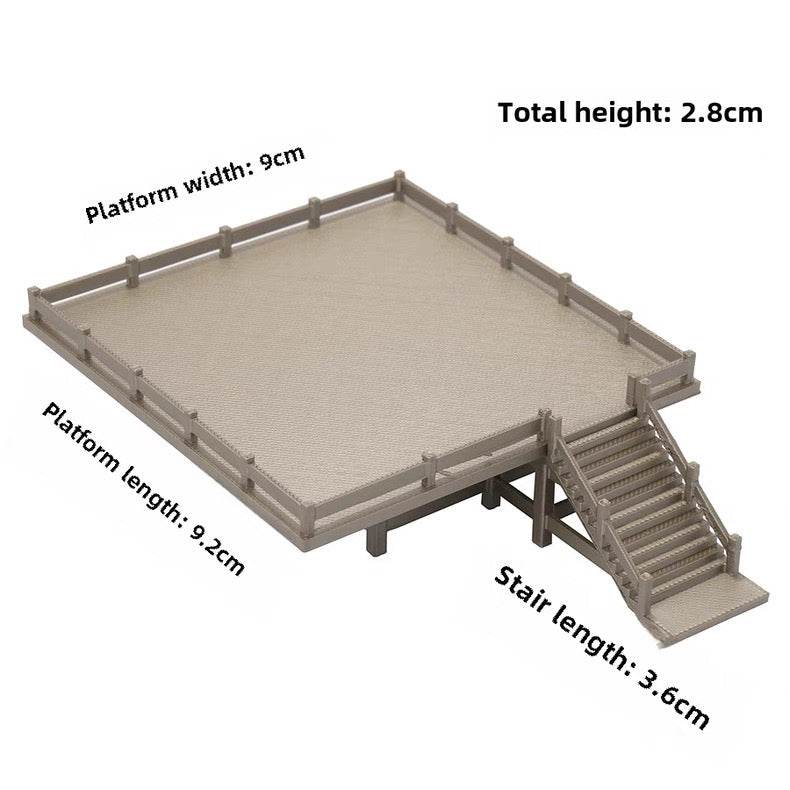 Micro Landscaping Ornament – Chinese Temple Pavilion 1