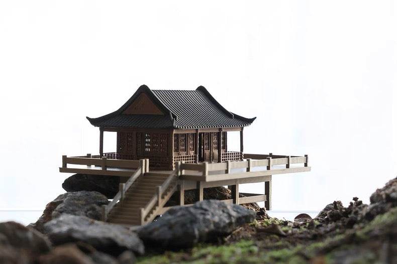 Micro Landscaping Ornament – Chinese Temple Pavilion 1