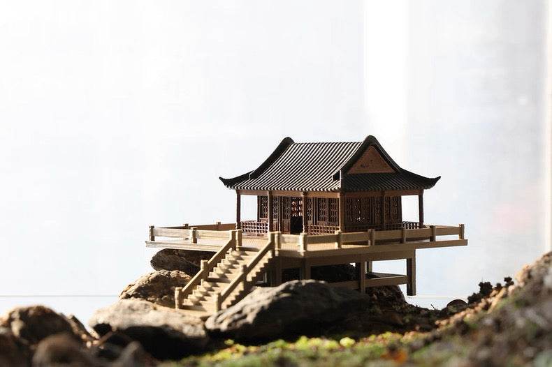 Micro Landscaping Ornament – Chinese Temple Pavilion 1