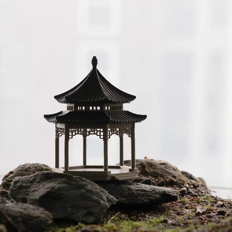 Micro Landscaping Ornament - Chinese Temple Pavilion 3