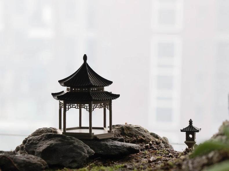 Micro Landscaping Ornament - Chinese Temple Pavilion 3