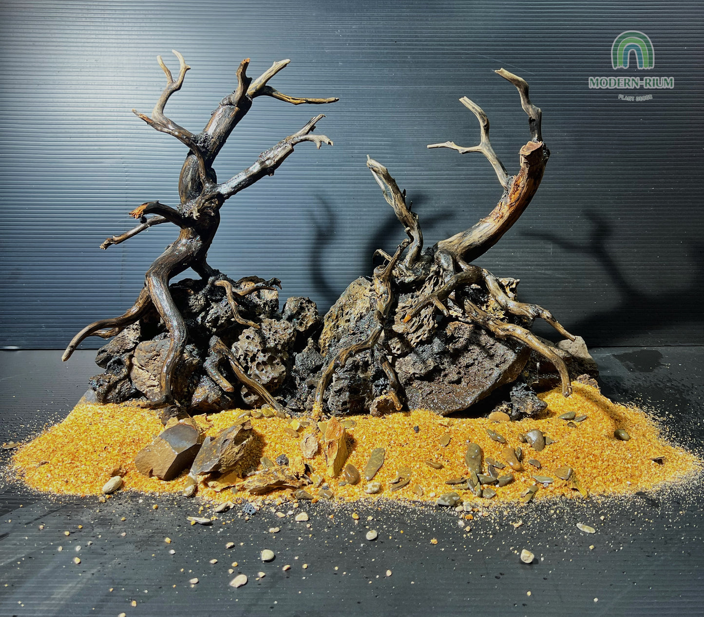 Double Tree Dark Forest - Aquarium Module - Diorama style