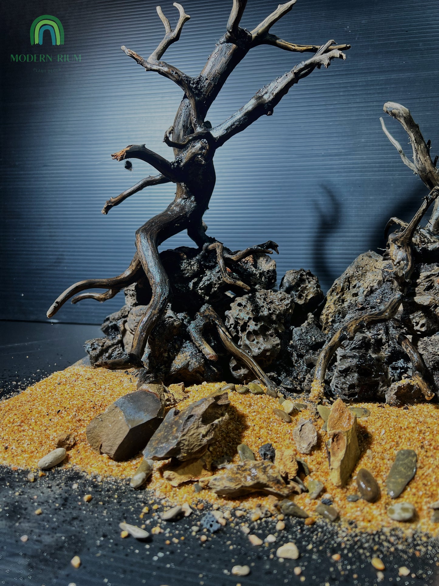 Double Tree Dark Forest - Aquarium Module - Diorama style