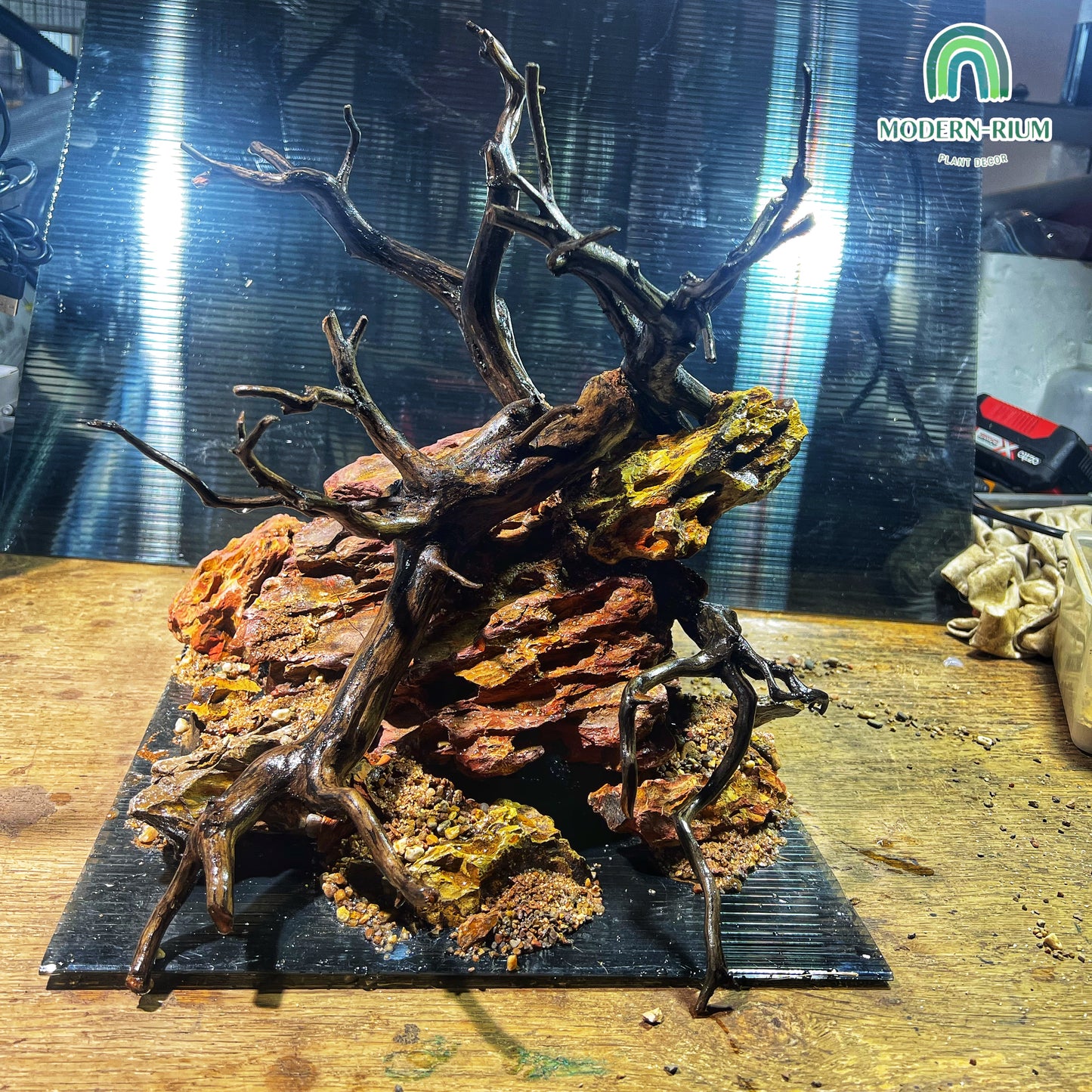 Cliffside - Aquarium Module - Diorama Style