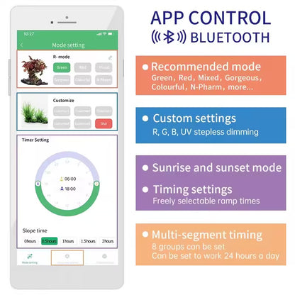 Week Aqua M Series Pro D RGB-UV B3.0 App controlled (Black Edition)
