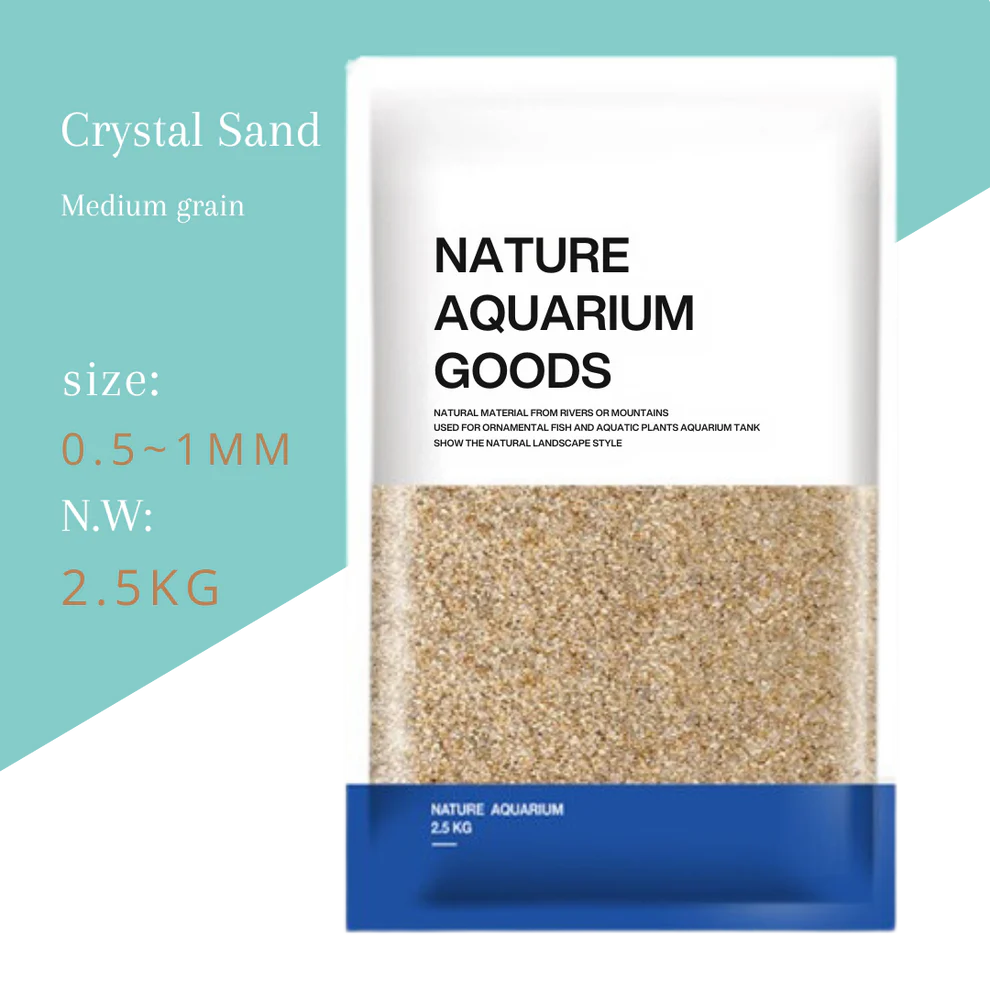 Aquarium gravel - Crystal Sand 2.5Kg