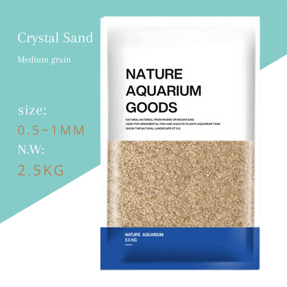 Aquarium gravel - Crystal Sand 2.5Kg