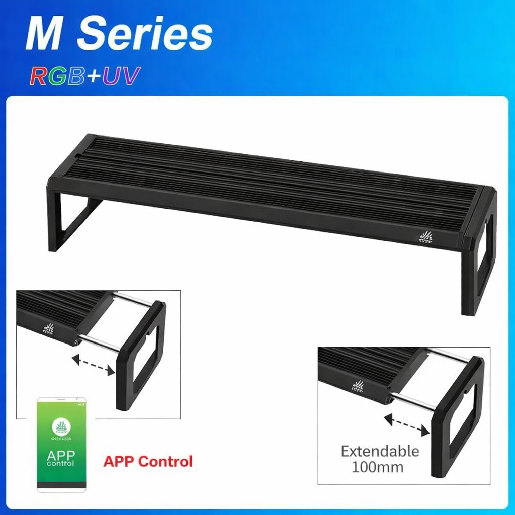 Week Aqua M Series Pro K RGB-UV B3.0 App controlled (Black Edition)