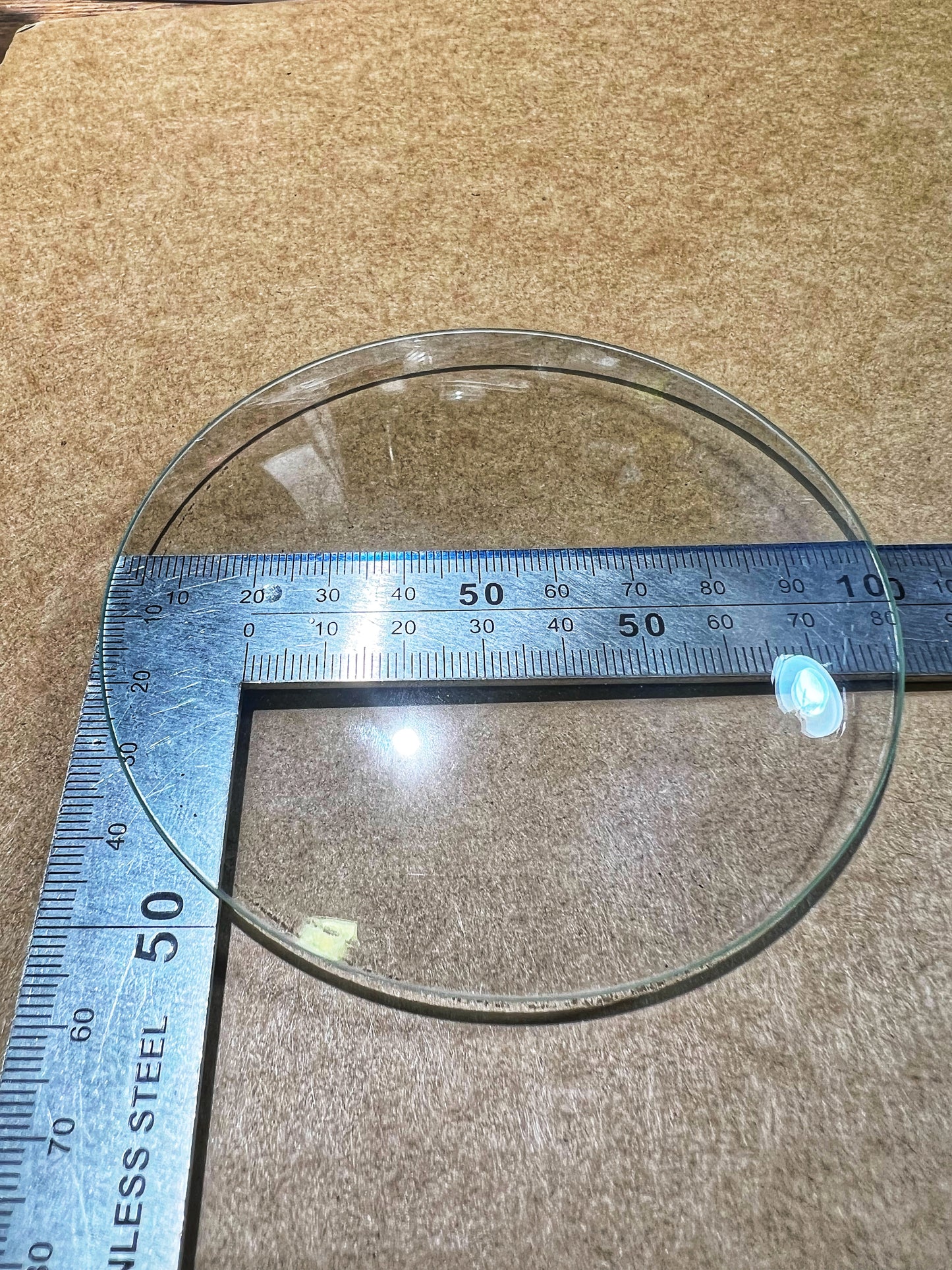 Terrarium lid domed glass - Curved glass