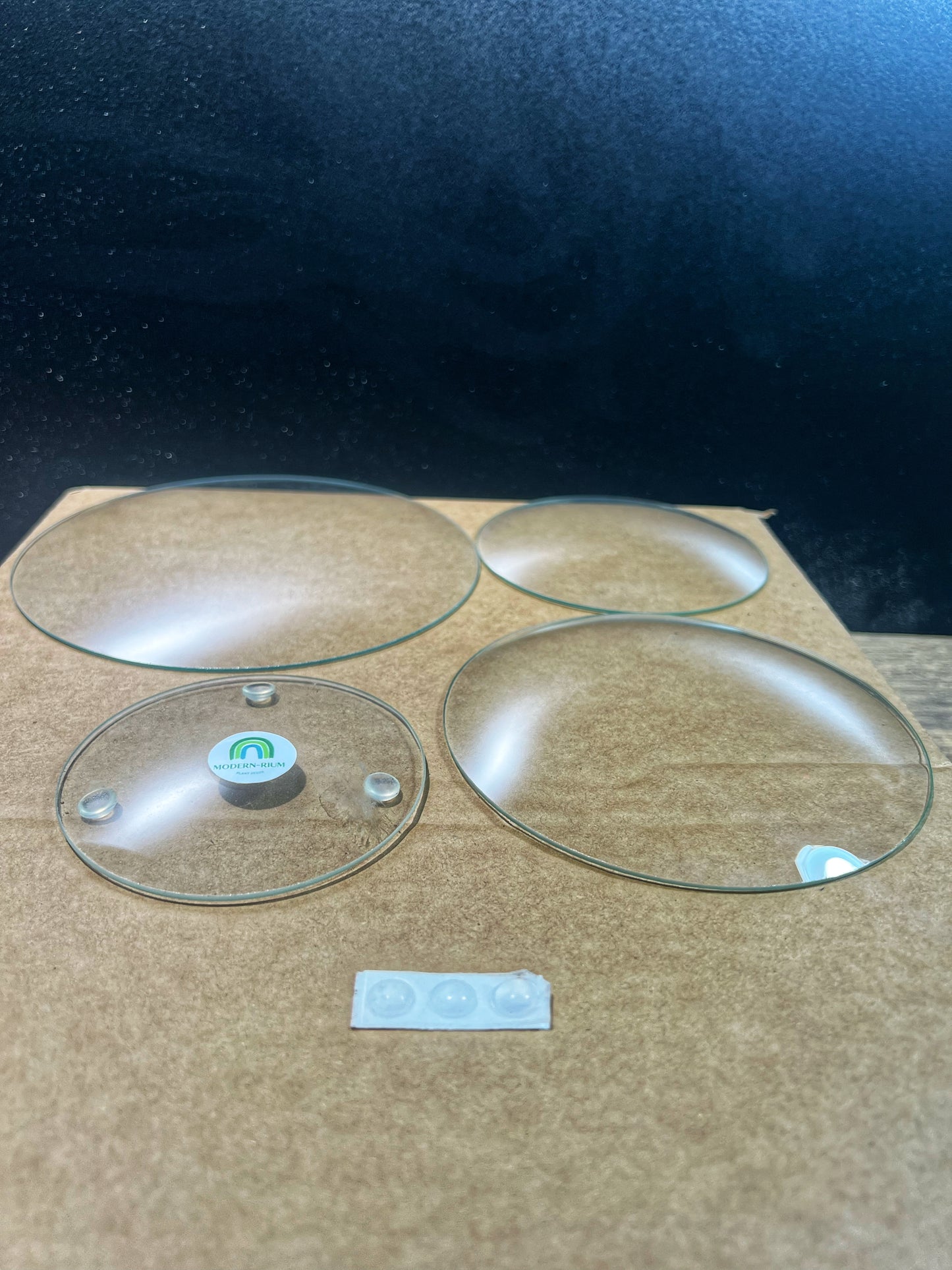 Terrarium lid domed glass - Curved glass