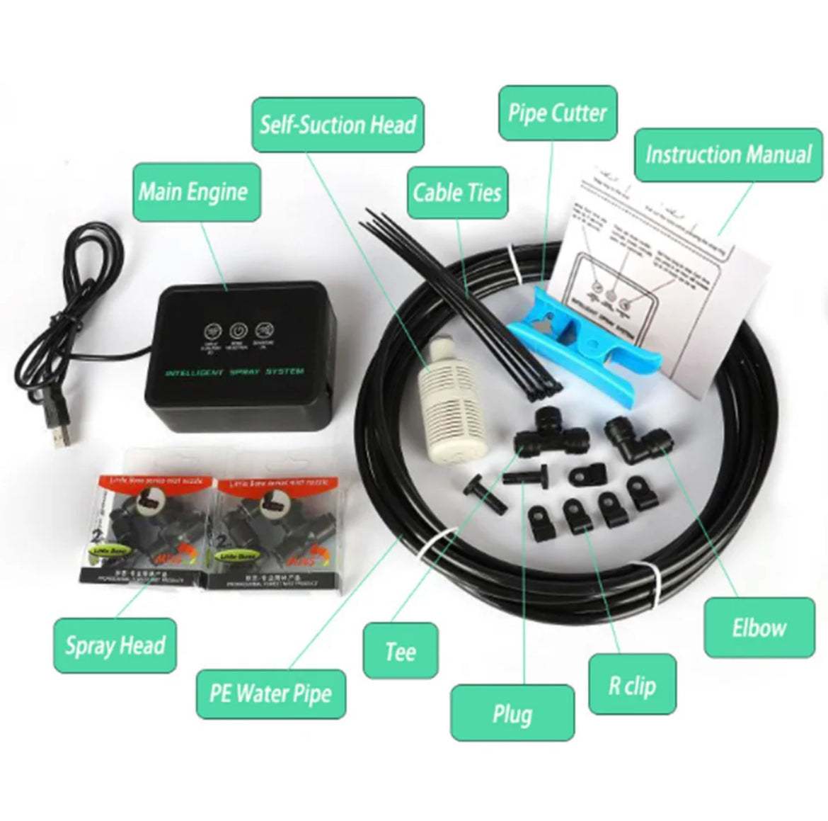 Smart Misting System for 2-4 nozzle setup