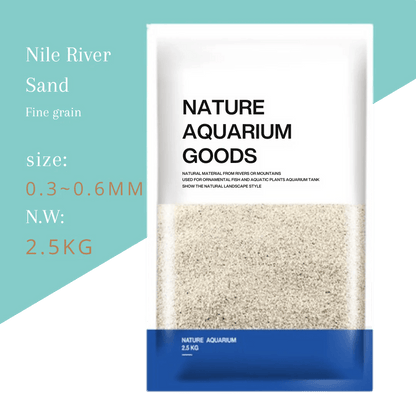 Aquarium gravel - White Sand (2.5kg)