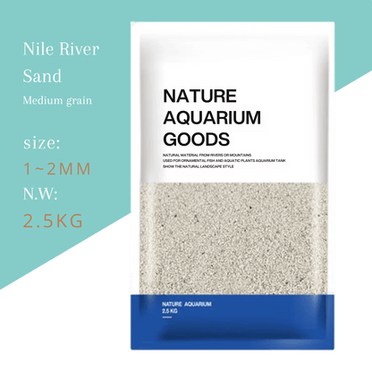 Aquarium gravel - White Sand (2.5kg)