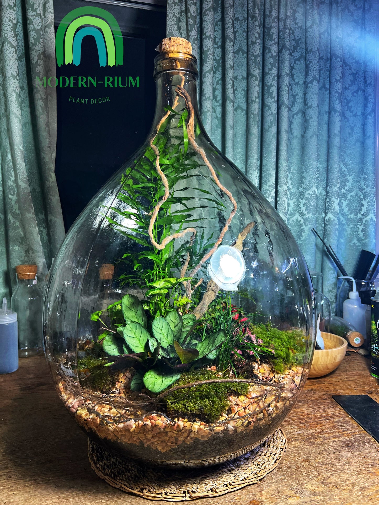 Demijohn 54l 60cm high (Not for interstate postage)