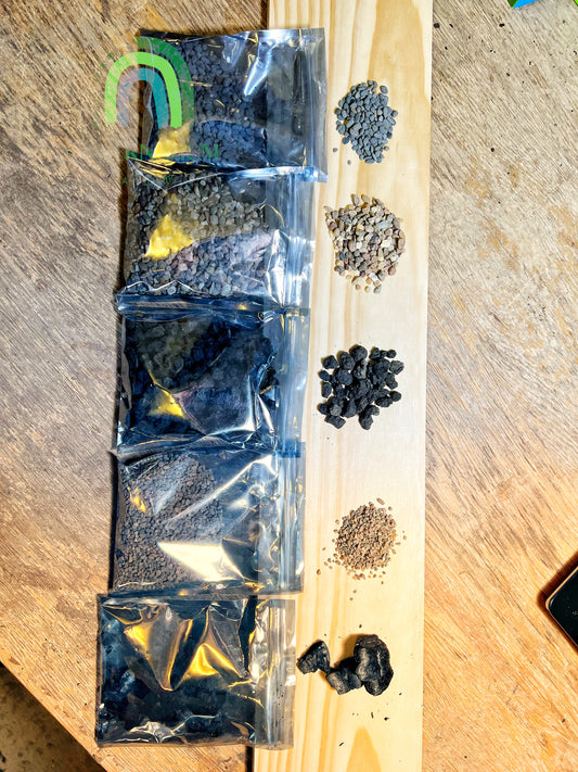 Gravels for Terrarium 4 types 1kg